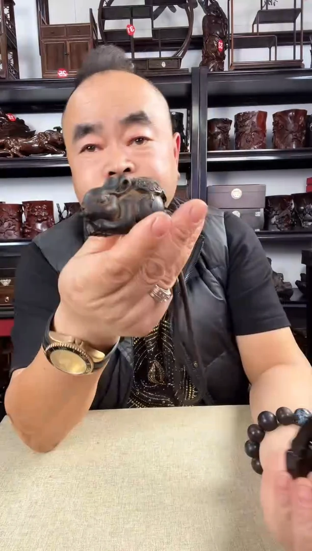 木老李红木工艺品252瑕疵