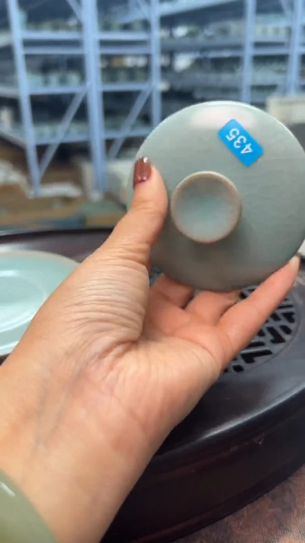 瓷片原产地原矿釉汝瓷