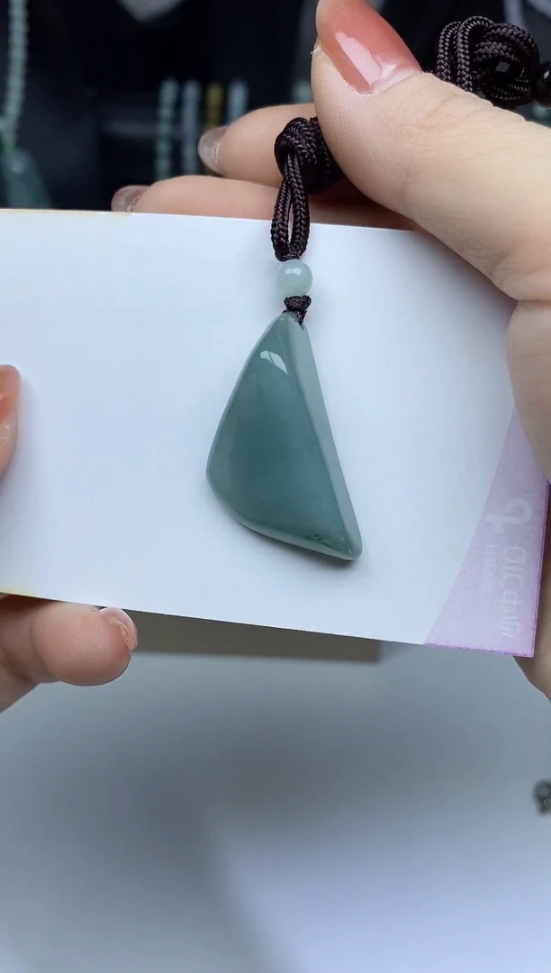 【闪购商品】翡翠颈饰未镶嵌天然缅甸翡翠A货随型挂件