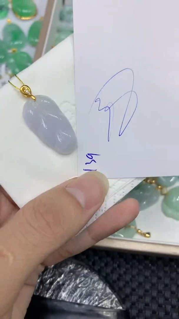 颈饰未镶嵌翡翠缅甸A货翡翠