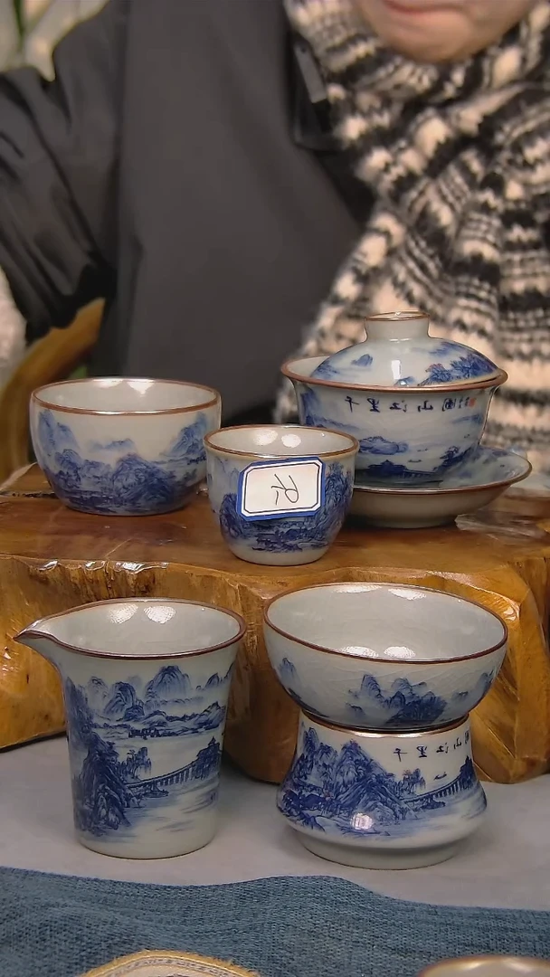 【闪购商品】简装家用款10件套 陶瓷家用茶具系列