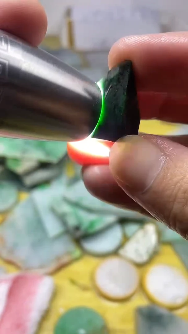 散珠翡翠天然缅甸翡翠A货366