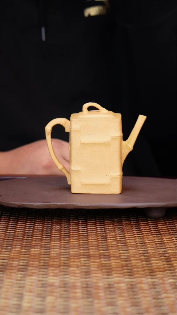 茶壶紫砂汀禾紫砂 段泥《竹》