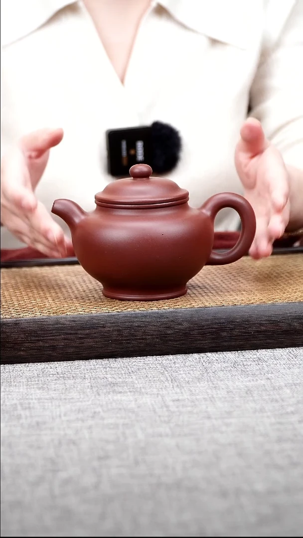 茶壶紫砂大亨掇只  紫泥  300cc