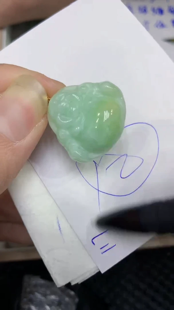 颈饰未镶嵌翡翠缅甸A货翡翠