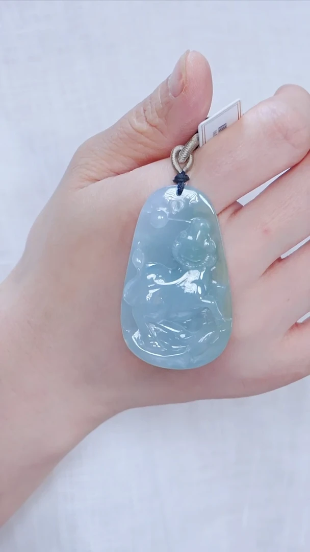 翡翠未镶嵌颈饰30【】