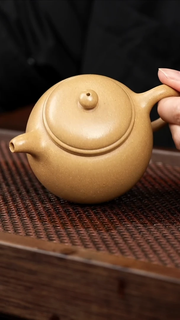 茶壶紫砂2-5匏尊{微瑕}