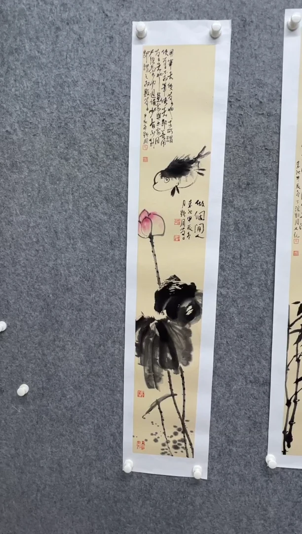 国画写意画花鸟画手绘