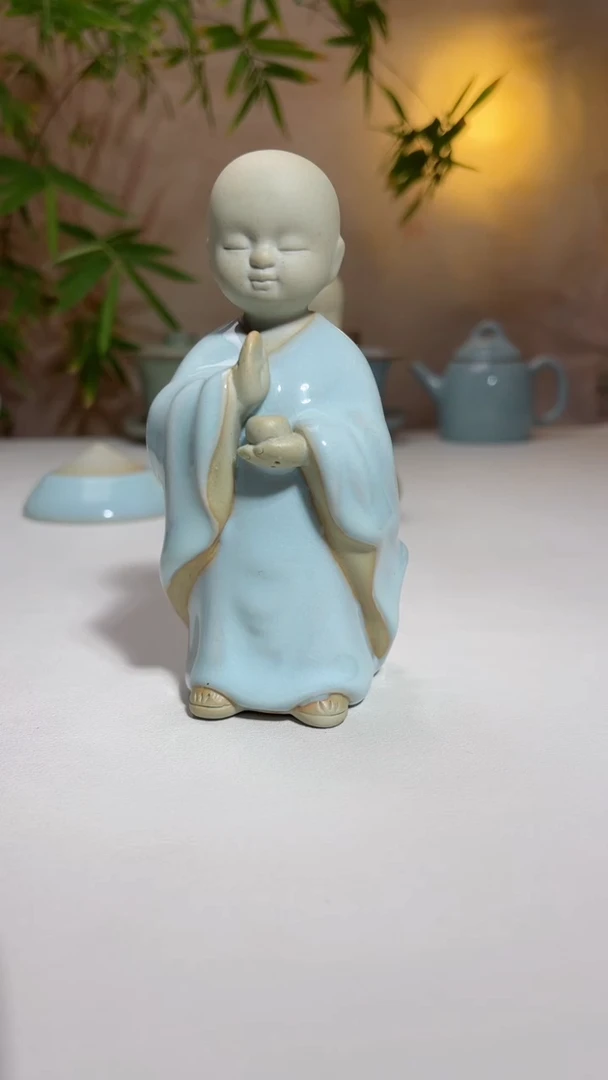 杯天青站立小和尚不戴帽子一级