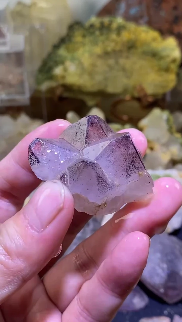 未镶嵌珠宝半成品水晶10号四川超七花园水晶