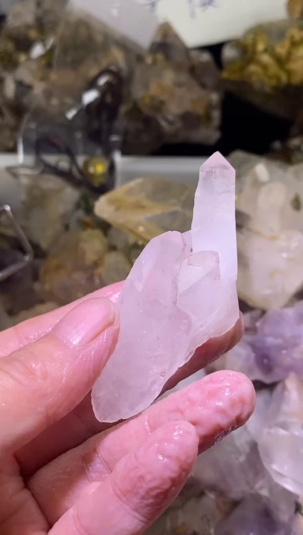 未镶嵌珠宝半成品水晶45号四川超七花园水晶