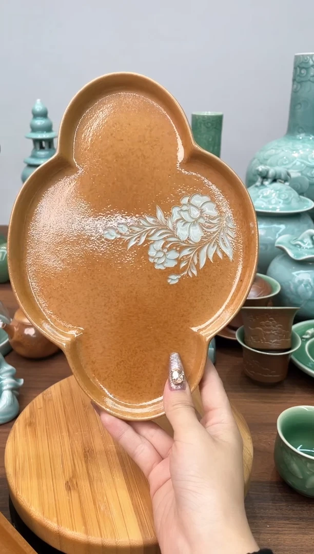 特价福利 微瑕 慧仙青瓷