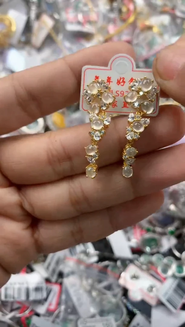银S925镶嵌戒指翡翠9999----3