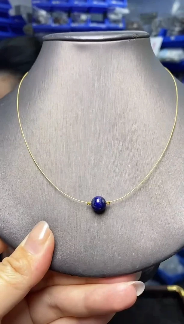 未镶嵌青金石颈饰CL7337