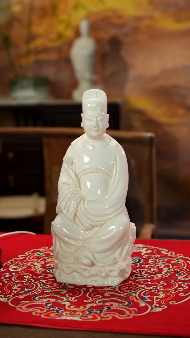 摆件陶金*陈明良白瓷作品