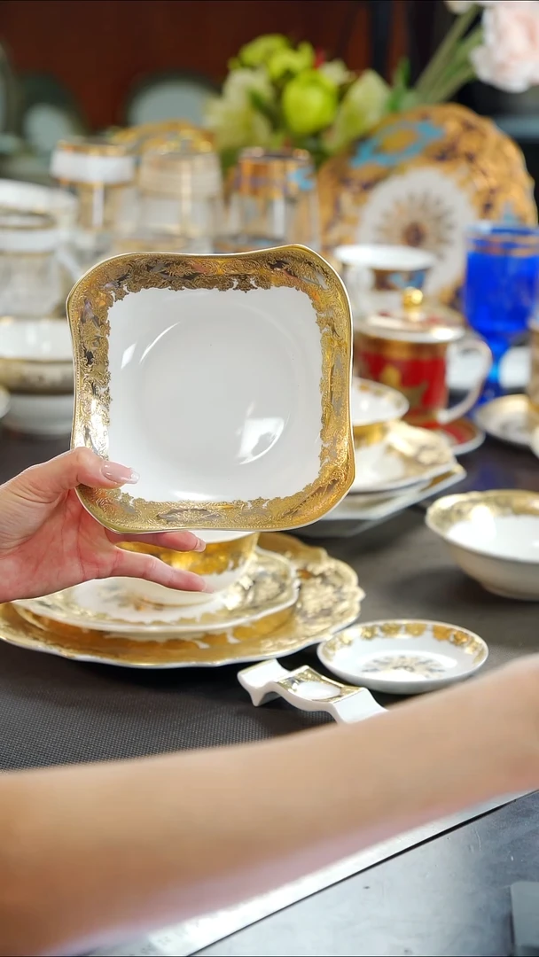 瓷片6英寸沙拉碗2个