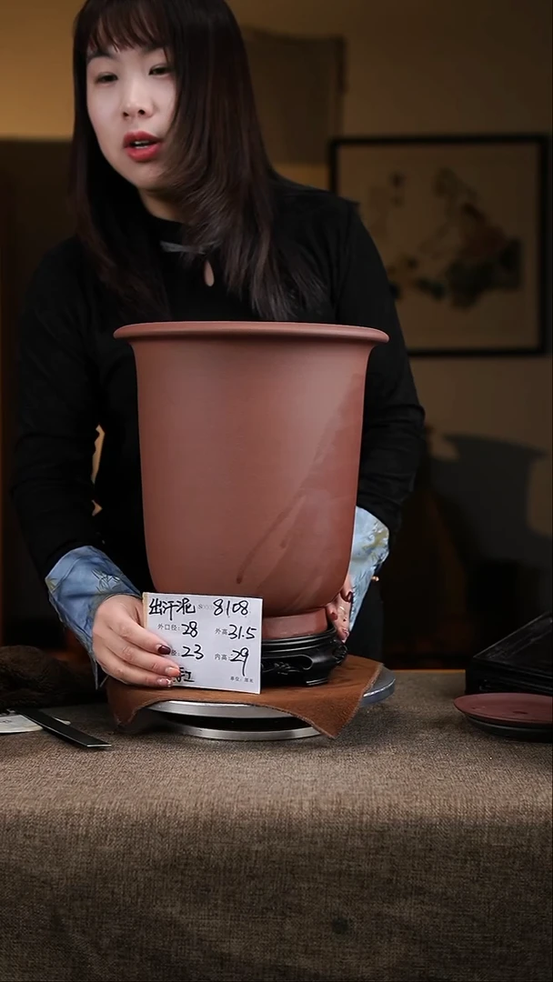 【闪购商品】紫砂花盆紫砂花盆8108