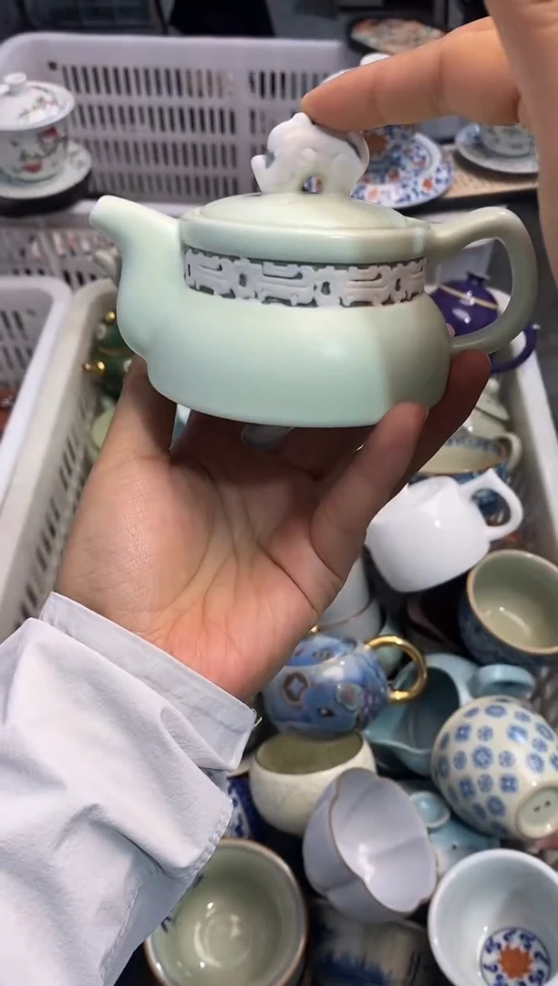 高端 茶壶 茶杯 茶具 轻轻微瑕