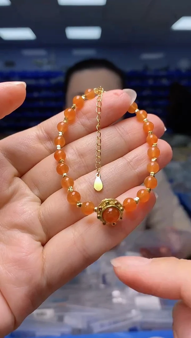 【闪购商品】南红玛瑙手链未镶嵌   SL4918