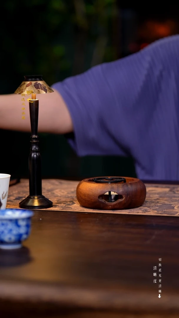 明也茶器/ 温茶炉一个