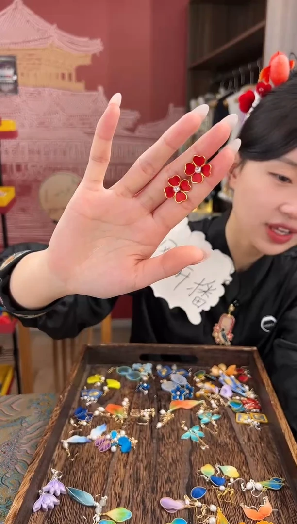 【闪购商品】刺绣苏绣世家非遗手工（耳环）