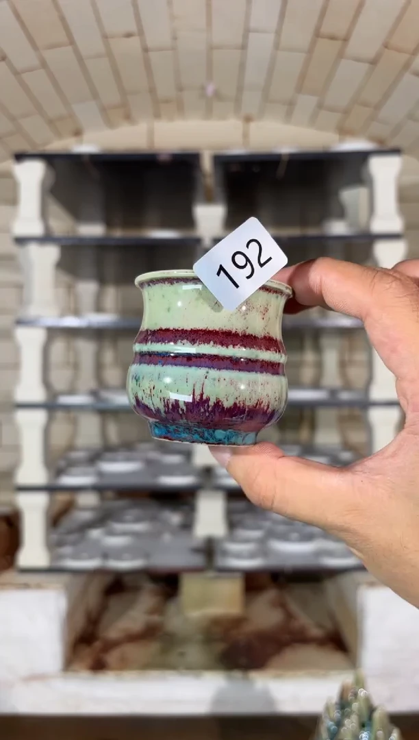 摆件精品窑变钧瓷茶器