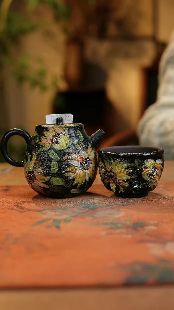 【闪购商品】瓷片1950景德镇手工手绘釉下彩高温瓷