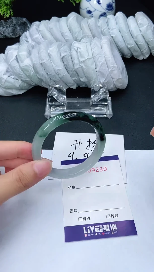 未镶嵌手镯翡翠9230