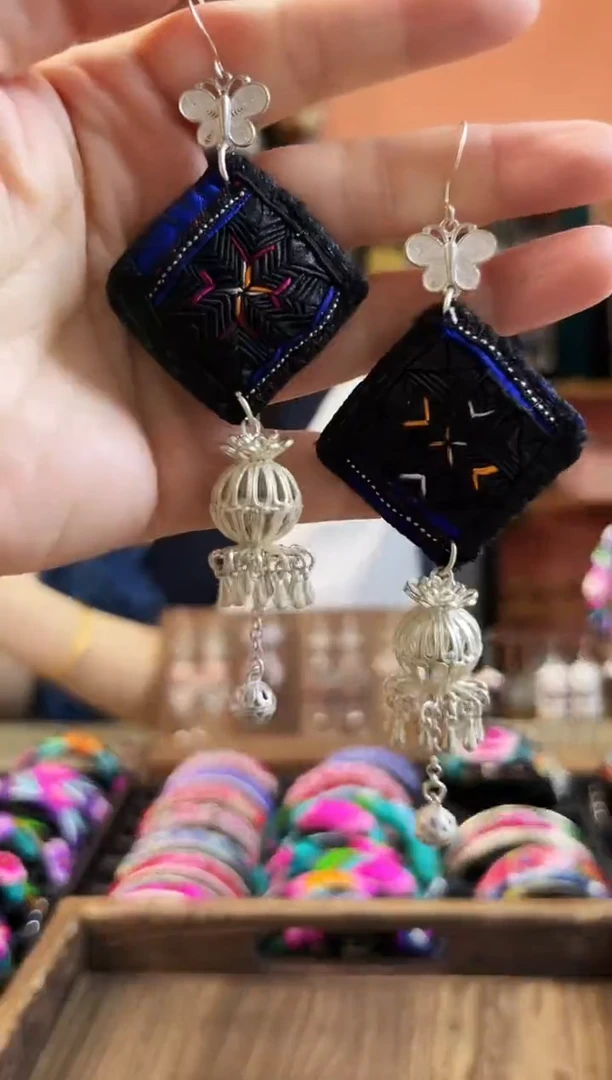 织绣?****?艺枝独绣老绣饰品122