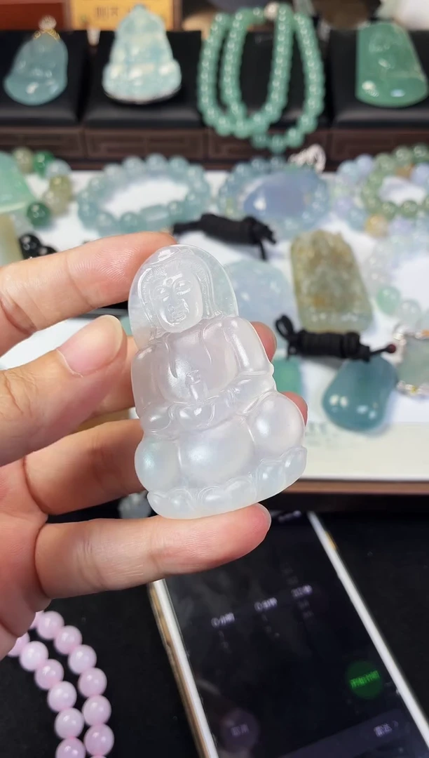 未镶嵌定制翡翠K***?6960毛货不退不换