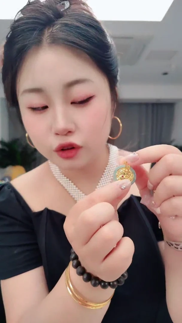 颈饰未镶嵌翡翠0920吊坠