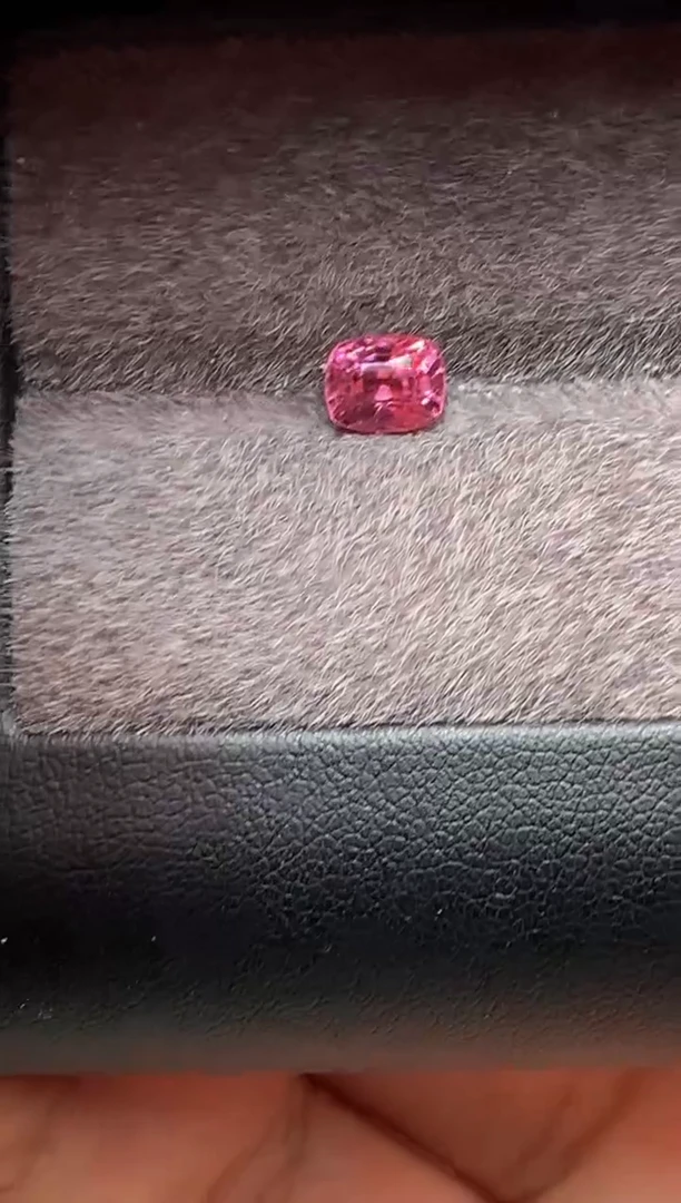 【闪购商品】定制尖晶石裸石未镶嵌枕型 丁香紫色调尖晶石 1.20ct