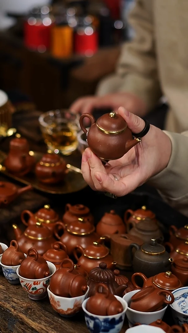 闪购37 60CC 包铜小茶壶功夫茶道具
