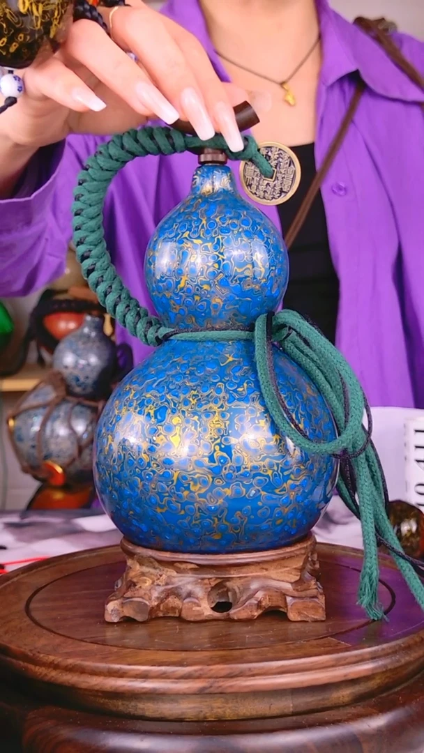404大漆酒葫芦一物一拍 真葫芦真大漆
