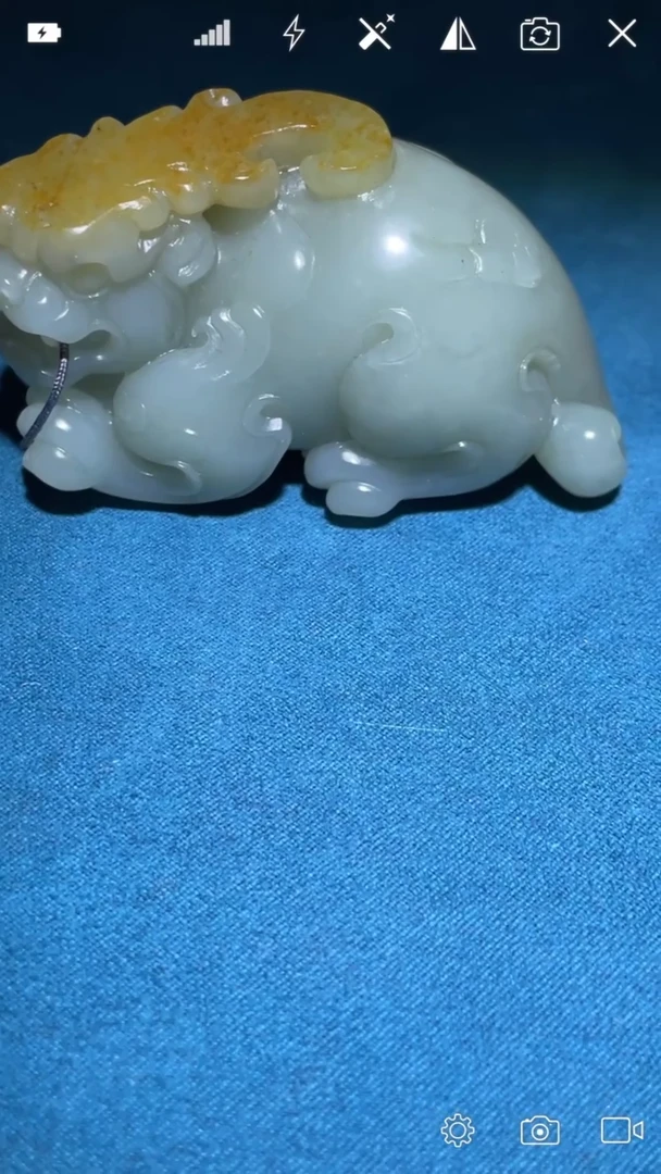 【闪购商品】和田玉BH513未镶嵌貔貅手把件