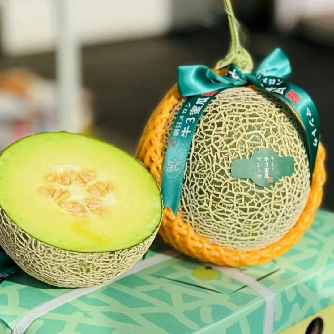 牛3网纹瓜礼盒装