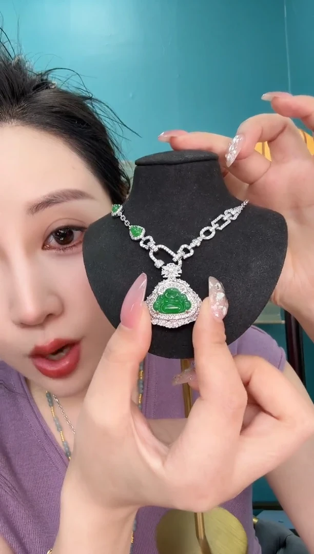 翡翠未镶嵌吊坠(不含链)天然翡翠a货吊坠