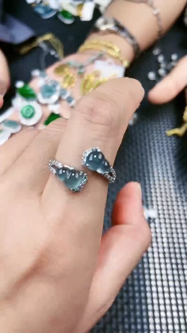 【闪购商品】翡翠戒指未镶嵌11111111