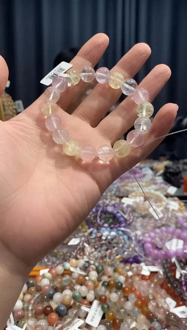 未镶嵌手链水晶混搭