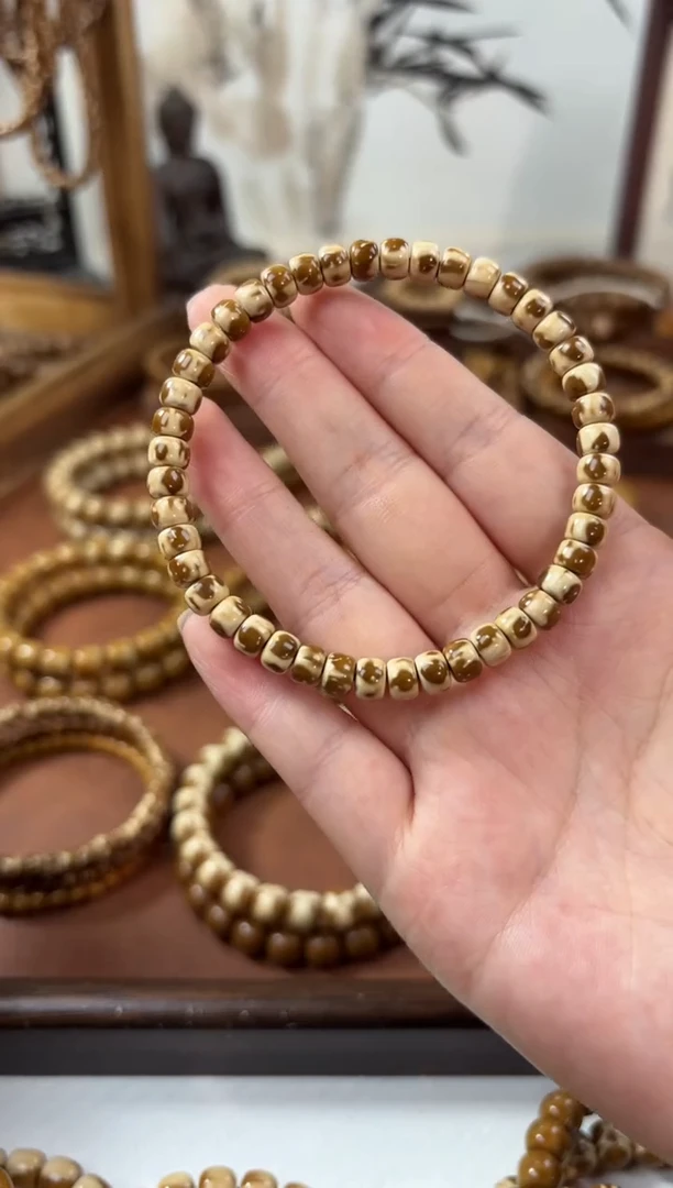 手串紫金鼠6.4*4.5纯肉鼠尖紫金鼠三花火焰老型