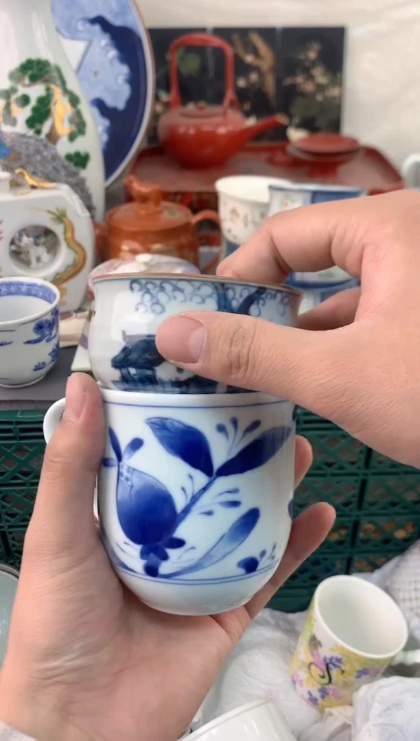 【闪购商品】瓷片茶杯酒杯酒盏