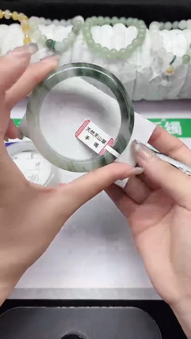 未镶嵌手镯石英质玉19-54/55