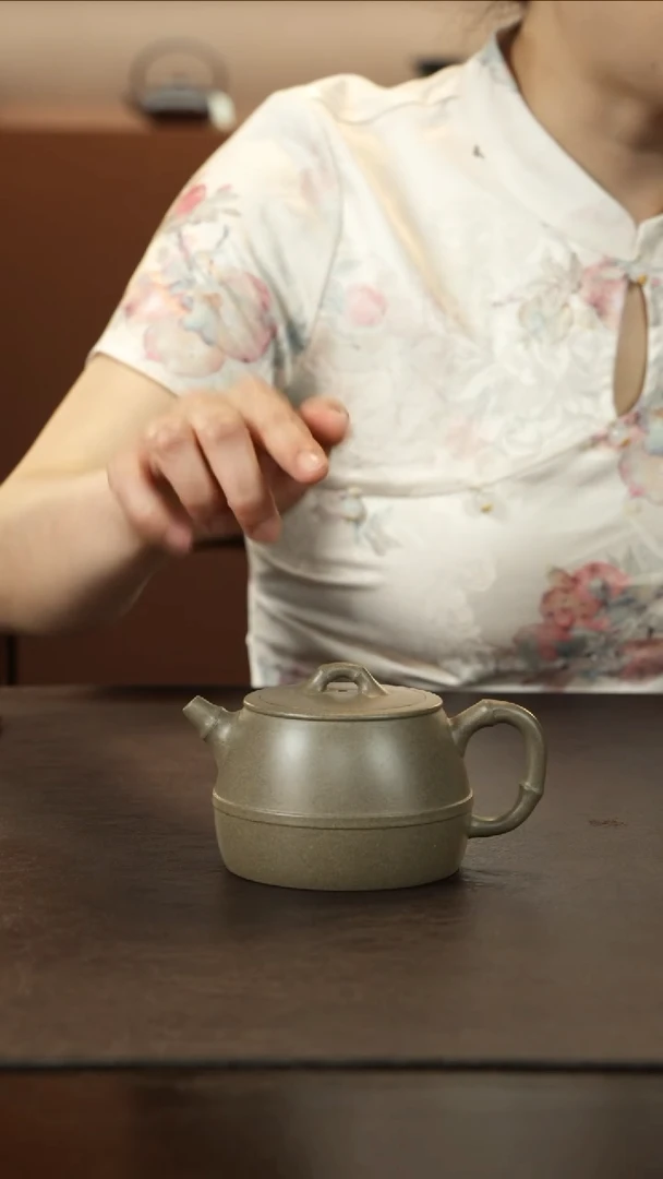 茶壶紫砂直播福利雷老师青段宽口井栏