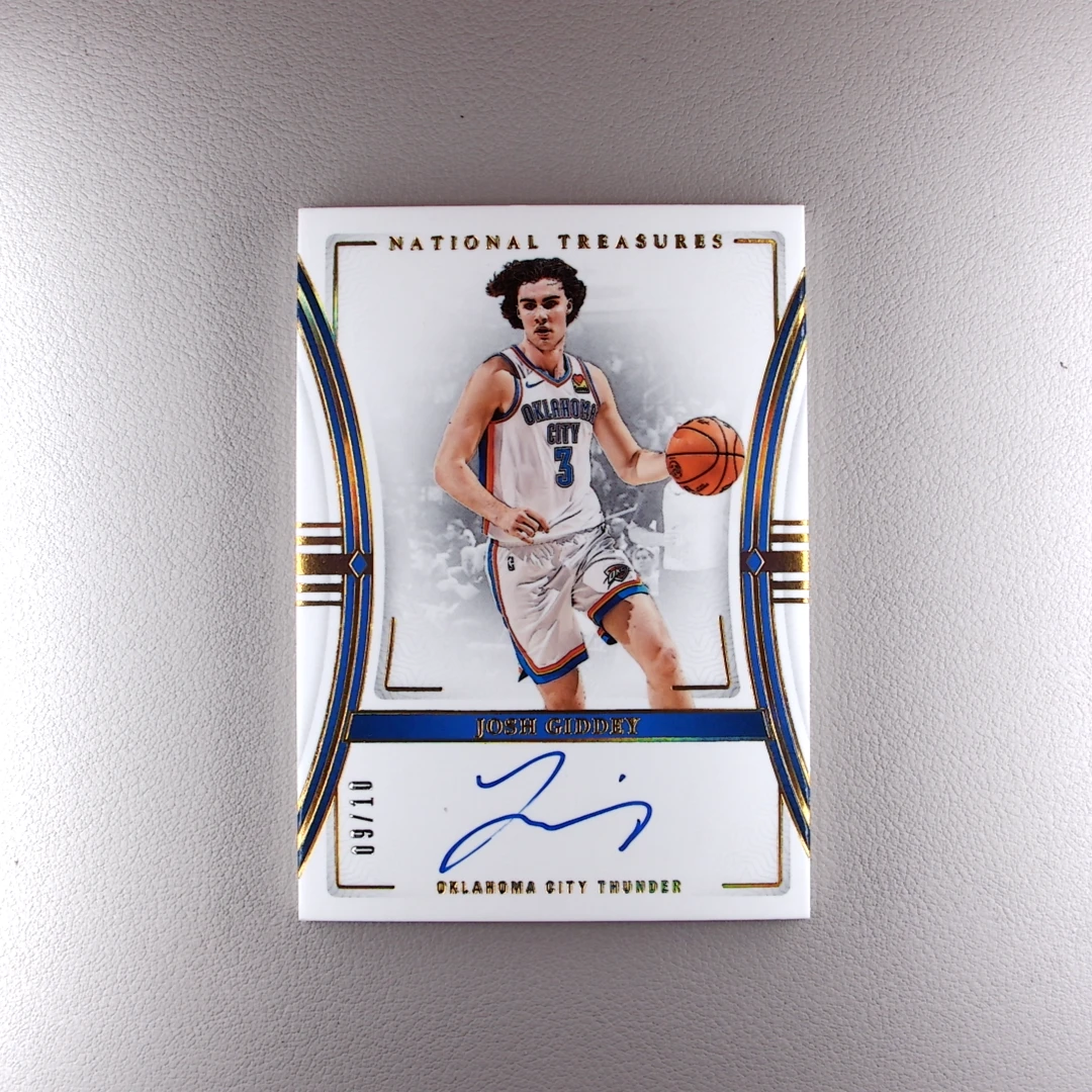 约什 吉迪 国宝 签字 10编 帕尼尼NBA国宝手提签字球星卡