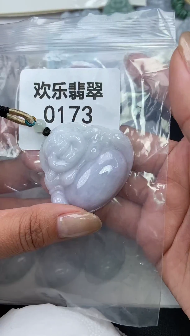 颈饰未镶嵌翡翠缅甸天然翡翠0173