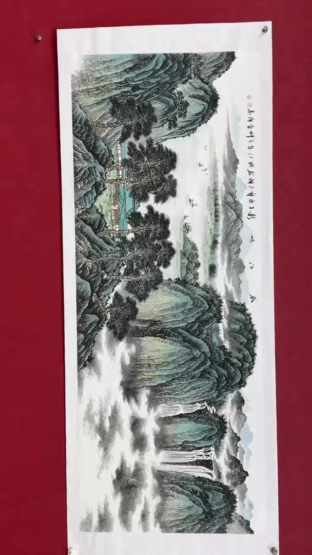 国画国画绘画山水花鸟