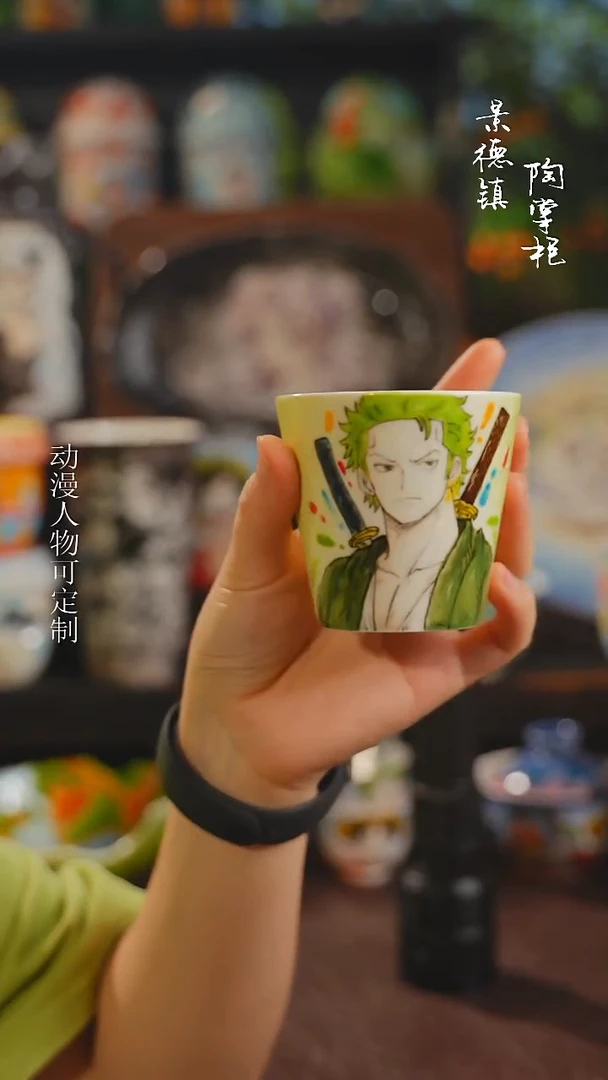 景德镇高温釉下彩纯手工手绘