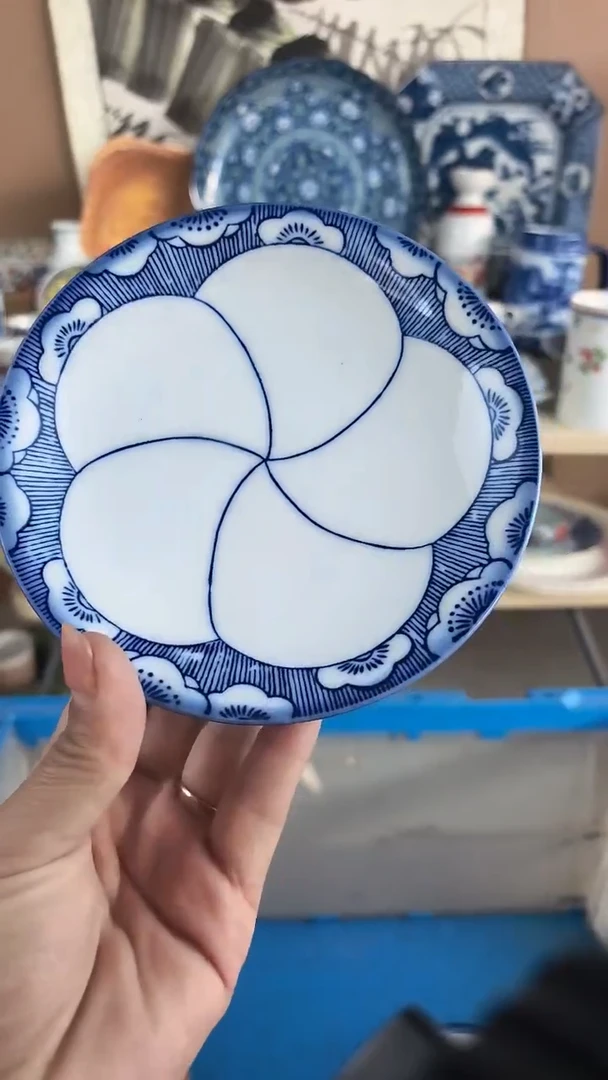 其他陶008 盘子青花