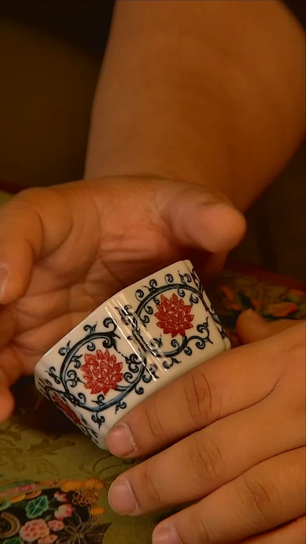 杯手工手绘杯杯很美丽