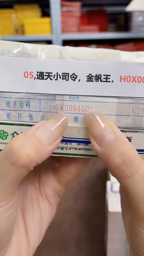 M 05,通天小司令，金帆王，H0X0094001